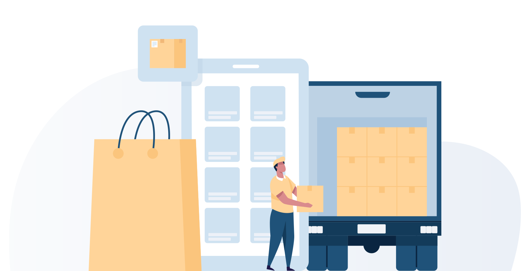 Various multi-channel fulfillment channels being managed by Inventory Optimizer for Amazon Warehousing and Distribution.